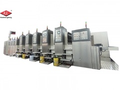 เครื่องการพิมพ์เฟล็กโซ slotting เครื่องตัดตาย